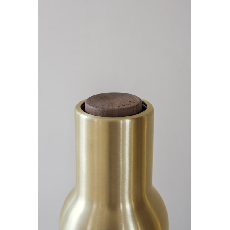 Salt & Pepper Mill Set, Brushed Brass