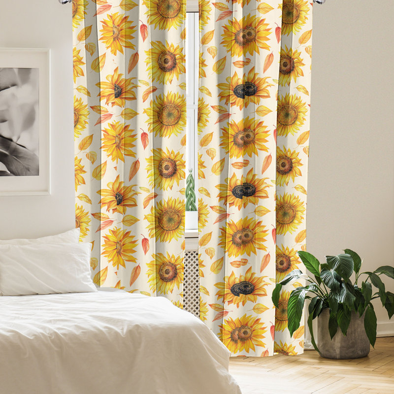 Semi Sheer Curtain Pair, 28" W x 95" L