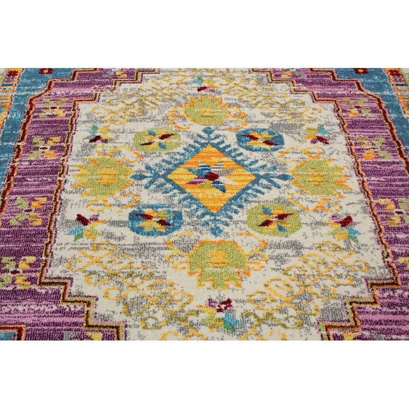 Larrick Oriental Indoor Rug, Runner 2'8" x 8'