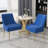 Lashana Velvet Upholstered Side Chair-1844162614