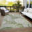Machine Washable Indoor/Outdoor Xhevrie Aloe Rug-1677982404