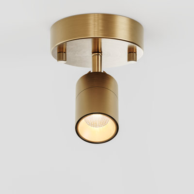  1 - Light 4.7'' Simple Cylinder LED Directional and Spotlight