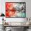 Impression sur toile Urban Oasis In Autumn Cityscape II - New York City