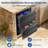 24" Outdoor Beverage Refrigerator with Drawer Design, Built-In or Freestanding Cooler with Wheels, Grid Organizer, and Interior Lighting for Patios and Backyards-116585558