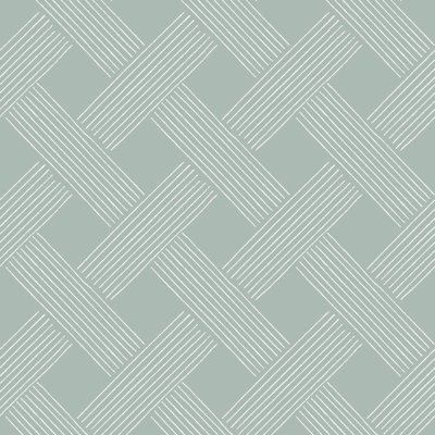 Lady Charlotte Lattice Weave 10' L x 24" W Wallpaper Roll