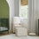 Olive Swivel Glider with Ottoman