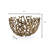 Rama Twigs Round Bowl - Gold