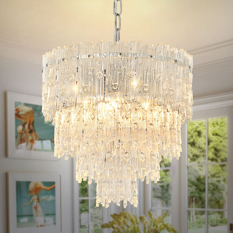 Lustre à niveaux 4 lumières Momsen