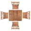 Outdoor Brytney 4 Seater Dining Set-1074399886