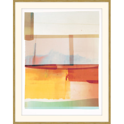 Through the Glass 1 Framed Print