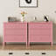 Philomena Large 3 Drawer Dresser, Wide Chest of Drawers-1697736156