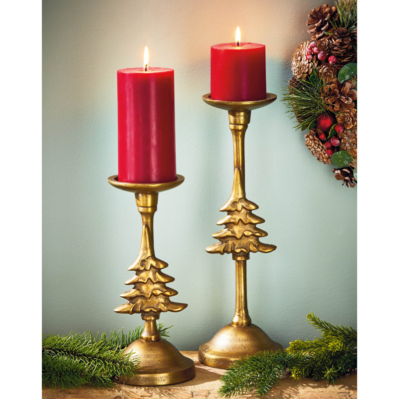 Tree Taper/Pillar Holder Small, 10.5'' H x 5'' W x 5'' D