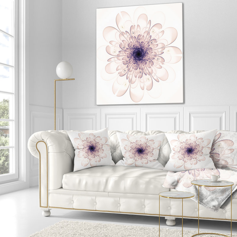 Coussin imprimé floral Perfect, 18 po x 18 po, Coussin décoratif