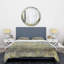 Glam Rain Abstract IV - Ensemble de housse de couette moderne et contemporain - Microfibre de polyester-38757674