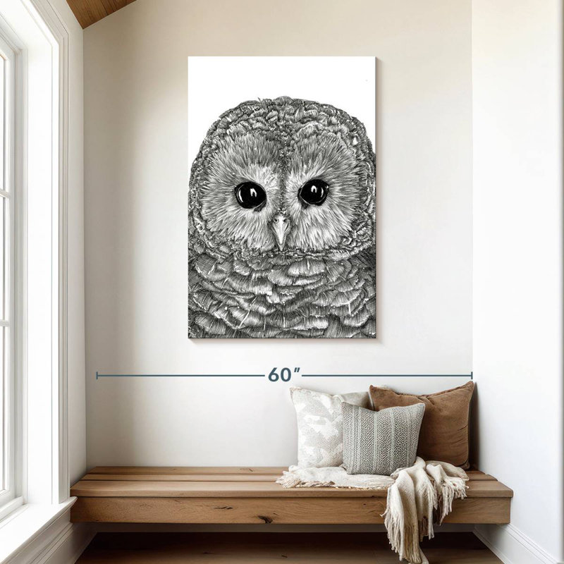 Brampt Tiny Owl, 45" H x 30" W