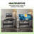 Draft Desk Drawing Table with Stool Set, Height Adjustable Desk Tiltable & Slide-Out Tabletop