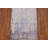 All-Over Blue Abstract Runner Rug 2x10