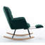 Chaise berçante en tissu avec repose-pieds Teddy-1773348974
