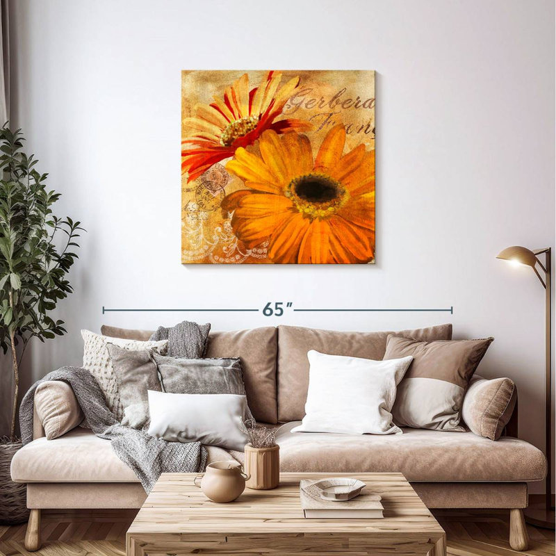 Harnek Golden Gerbera I, H 36 po x l 36 po