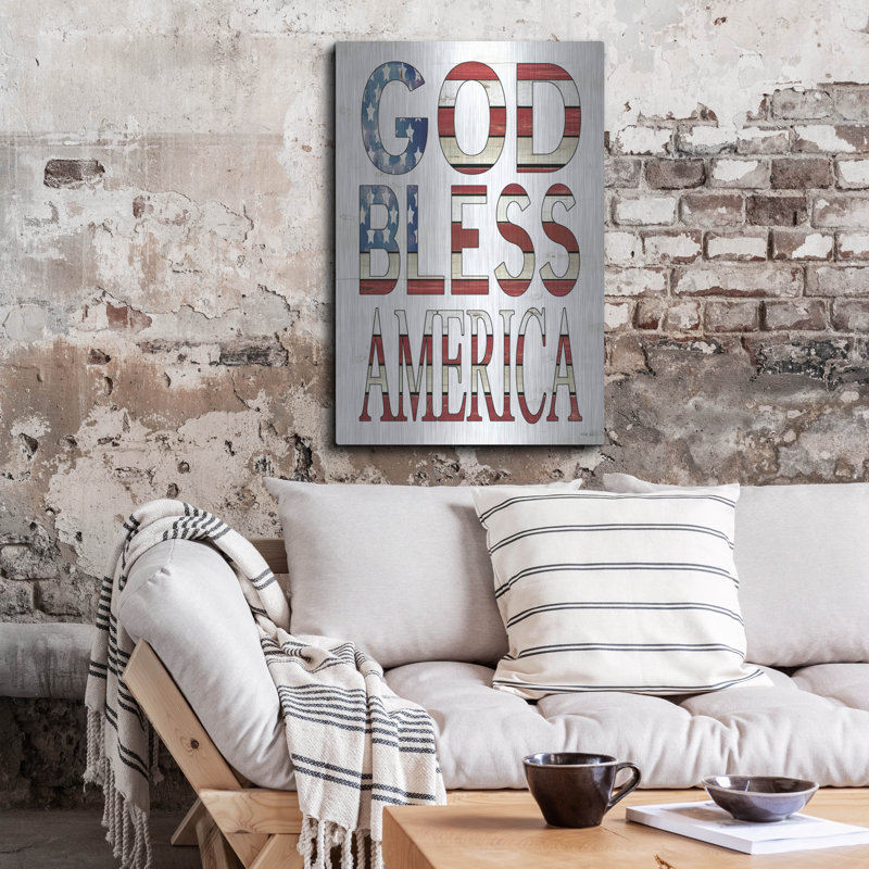 «God Bless America» par Cindy Jacobs, H 36 po x l 24 po