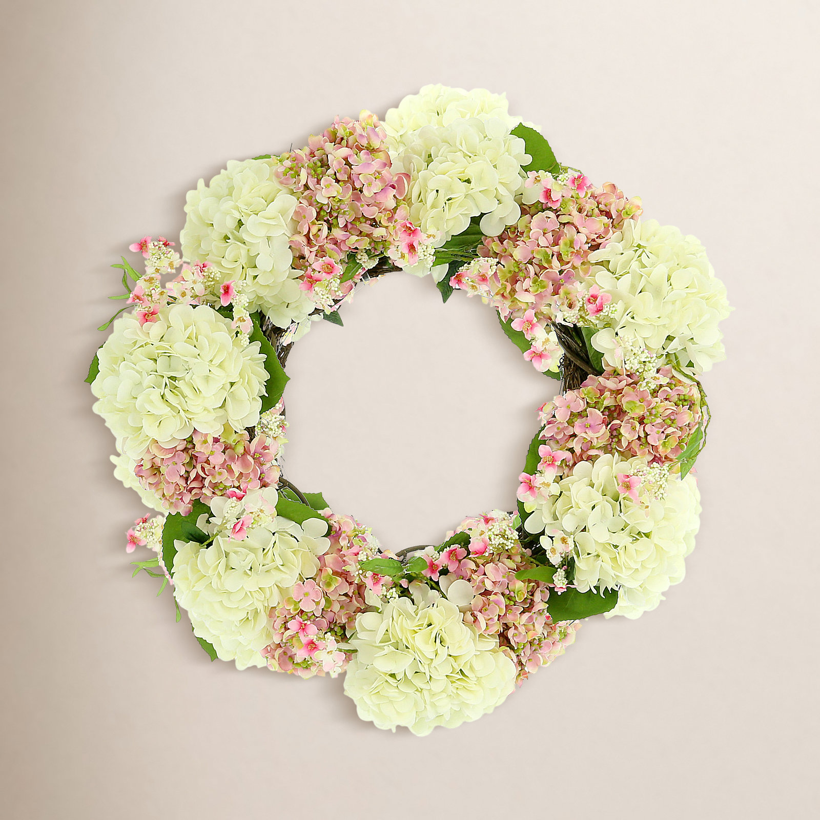 The Holiday Aisle® 25" Cherry Blossom Wreath