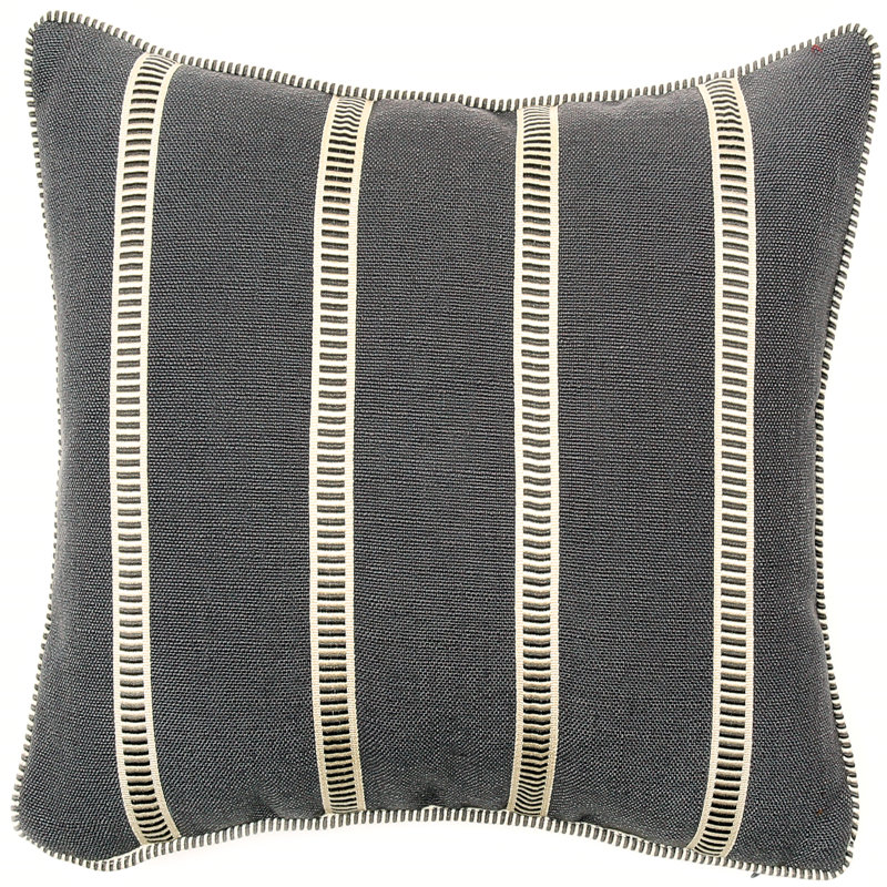 Housse de coussin carré et insert Ladder Morrison, 26 po x 26 po