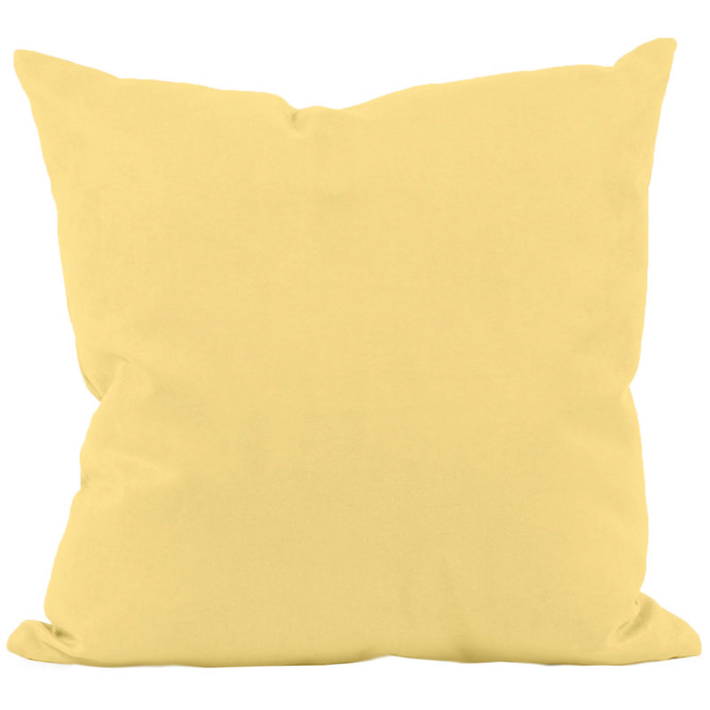Georgia Reversible Throw Pillow, 20" x 20", Lemon