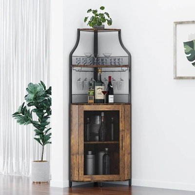 Wine Bottle & Glass Rack