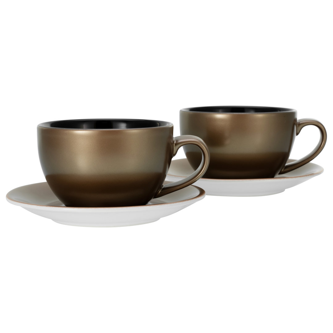 Creatable, 25846, Serie Golden Days, Geschirrset, Cappuccinoset 4-tlg