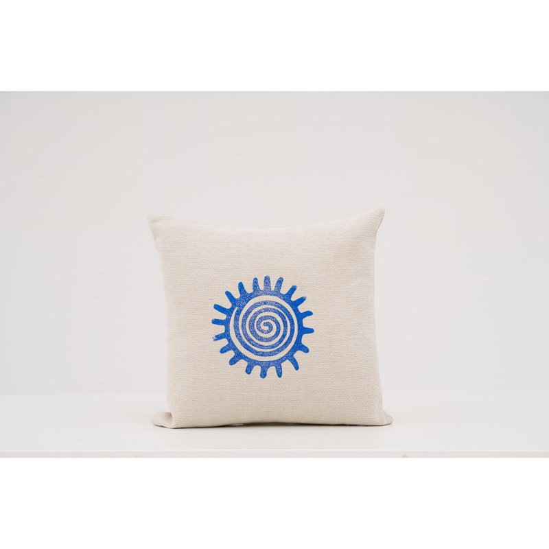 Handmade Chenille Cushion, 19.7 x 19.7 inches, Cream Color | 100% Soft Fiber Filling | Perfect for Living Room, Bedroom, & Decorative Accents | Cozy, Stylish, and Durable Home Décor Item