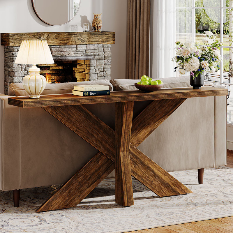Console 70,9 po, Brun