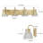 Beesley Dimmable Gold Vanity Light-442655681-436689767