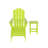 Laguna Foldable Outdoor Adirondack Chair-91480847