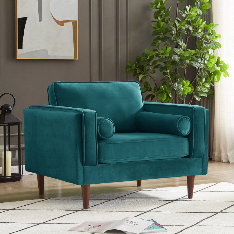 Fauteuil Kylo, Velours vert