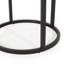 Ensemble de tables basses polyvalentes de style industriel pour espaces compacts-1087260701