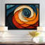 Omika, géométrique, éclipse de biomorphisme, galaxie II - spirales abstraites, art mural-1575598364-1575598365-1575598367