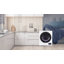 BCDPW Series BLACK+DECKER Compact Clothes Dryer, 1.5 Cu. Ft. 850W Electric Dryer, 120V Vented Portable Dryer
