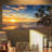 Paradise Tropical Island Beach with Palms by Valio84sl - Photograph Print-1204702945-1204702952
