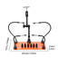 Station de soudure réglable à bras magnétique avec support pour pistolet à air chaud et 6 supports pour carte de circuit imprimé