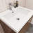 Azden 23.6 " W Wall Mounted Wall Mounted Single Double Single Vanity Bathroom Vanity With Acrylic Top-1646499737
