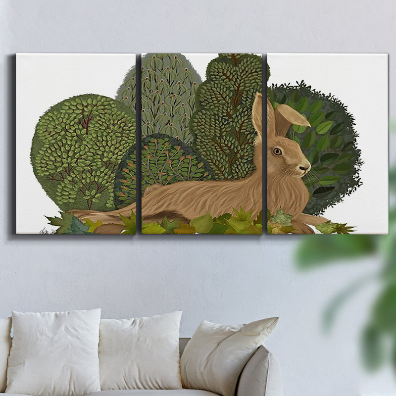 Monet, reproduction sur toile 3 pièces, H 27 po x l 54 po x P 2 po