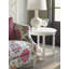 Ivory Key Edgehill Round Lamp Table