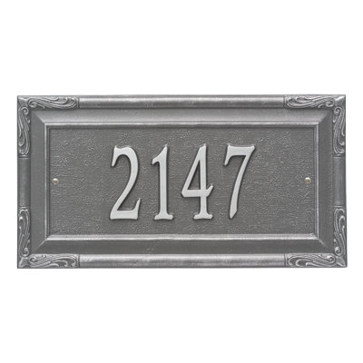 Gardengate Personalized Grande 1-Line Wall Address Plaque