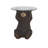 Kershaw Bear 20” Glass Top End Table
