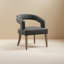Fauteuil demi-tonneau d'appoint l 25,75 po