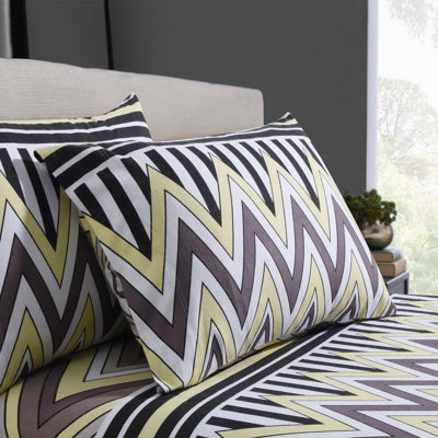 100% Cotton Chevron Sheet Set