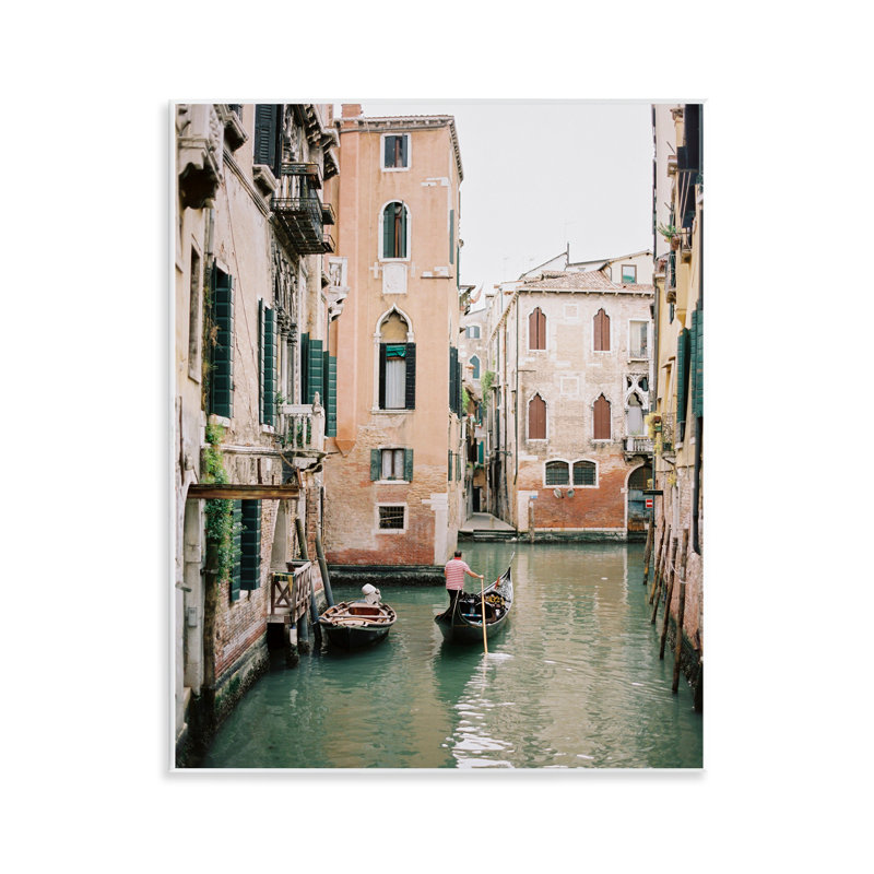 Art mural de Canal Gondolas par Justine Milton