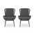 Gray Cushion/Black Frame selected
