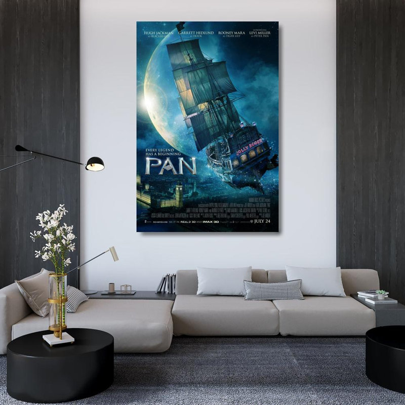 Pan, 48" H x 32" W
