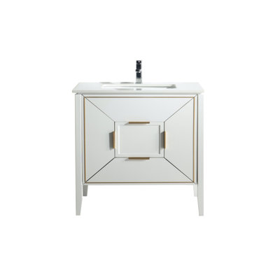 Ensemble de meuble-lavabo simple 36 po